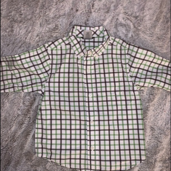NWOT GYMBOREE TODDLER BUTTON DOWN SHIRT - Picture 1 of 5